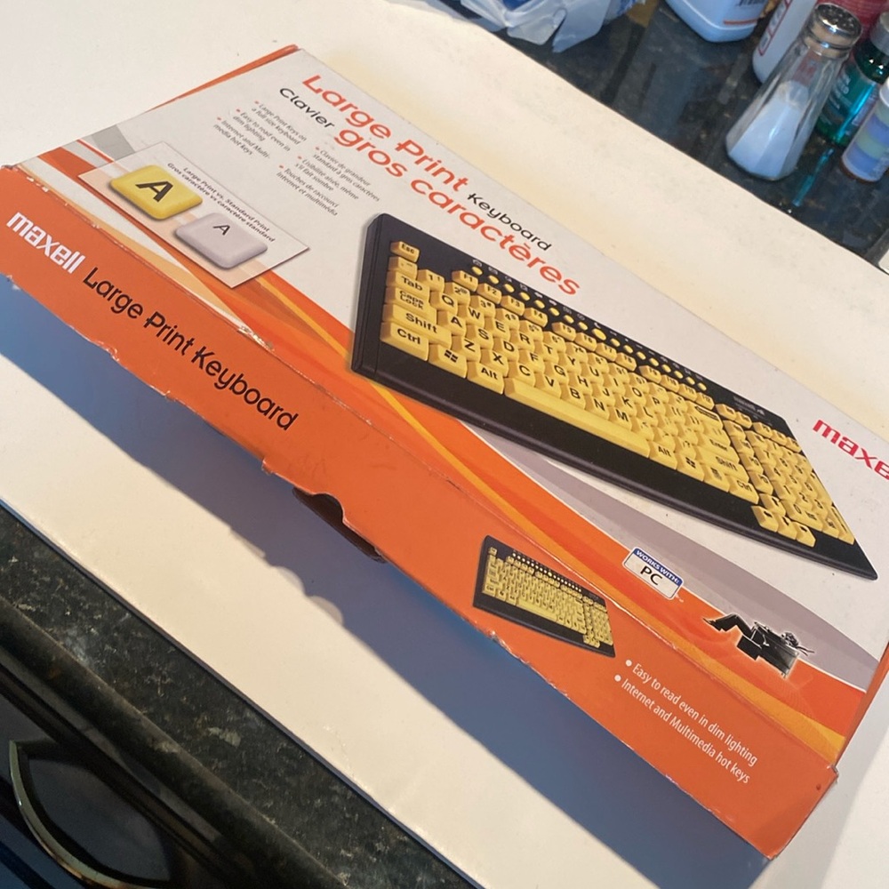 Maxell Large Print Keyboard